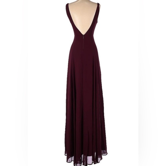 NWT Show Me Your Mumu Jenn Maxi Dress Merlot XXS - Picture 5 of 9
